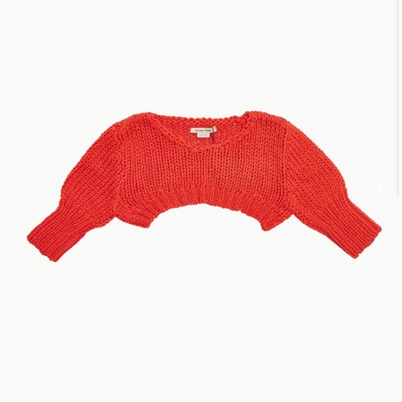 Paloma Wool - Red shrug sweater - Picture 2 of 5